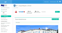 Desktop Screenshot of bip.umznin.pl