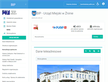 Tablet Screenshot of bip.umznin.pl